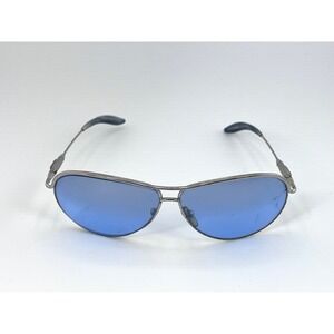 Police 2685 Sunglasses Aviator Silver Frame Blue Lens‎ Italy 63 58PY FRAME ONLY